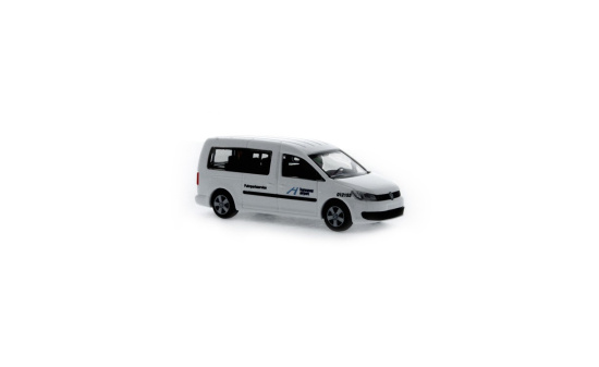 Rietze 31819 Volkswagen Caddy Maxi Bus ´11 Hannover Airport Fuhrparkservice, 1:87 1:87