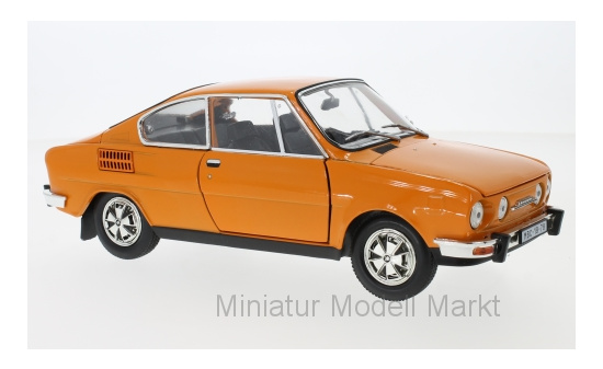 Abrex 118ABS-707GV Skoda 110R Coupe, orange, 1980 1:18