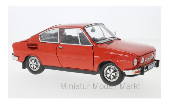 Abrex 118ABS-707BX Skoda 110R Coupe, rot, 1980 1:18