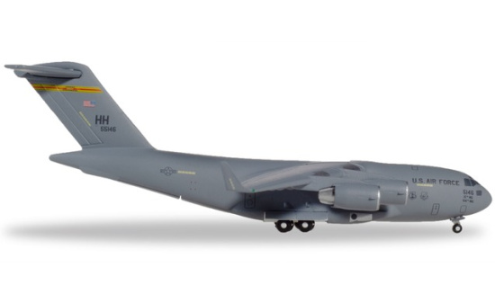 Herpa 531665 U.S. Air Force Boeing C-17A Globemaster III - 15th AW, 535th AS, Hickam AFB 05-5146 