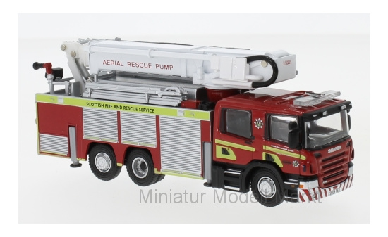 Oxford 76SAL006 Scania Fire Aerial, ARP Scottish Fire & Rescue 1:76
