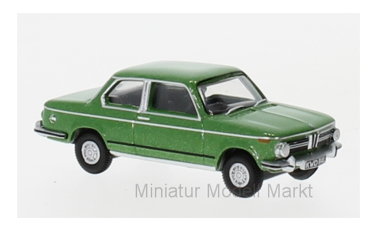 Oxford 76BM02003 BMW 2002, metallic-hellgrün 1:76