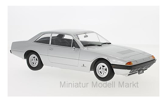KK-Scale 180163 Ferrari 365 GT4 2+2, silber, 1972 1:18