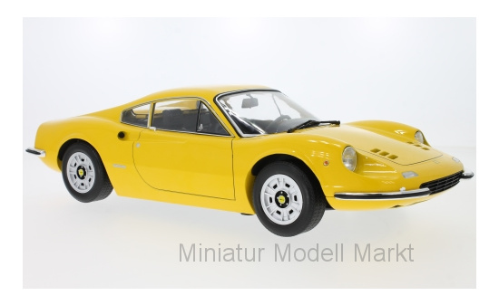 KK-Scale 120022 Ferrari Dino 246GT, gelb, 1973 1:12