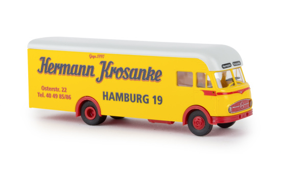 Brekina 57227 Mercedes LP 322 Möbelwagen, Hermann Krosanke 1:87