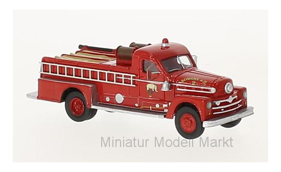 BoS-Models 87505 Seagrave 750 Fire Engine, rot, 1958 1:87