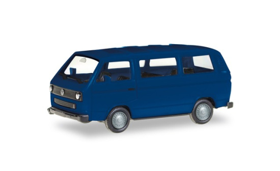 Herpa 013093-002 Herpa MiniKit: VW T3 Bus, ultramarinblau - Vorbestellung 1:87