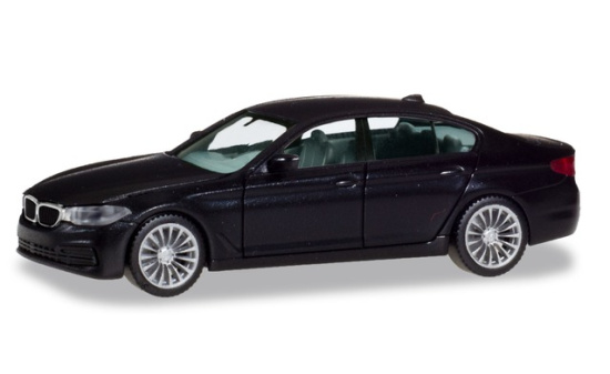 Herpa 420372 BMW 5er Limousine, schwarz 1:87