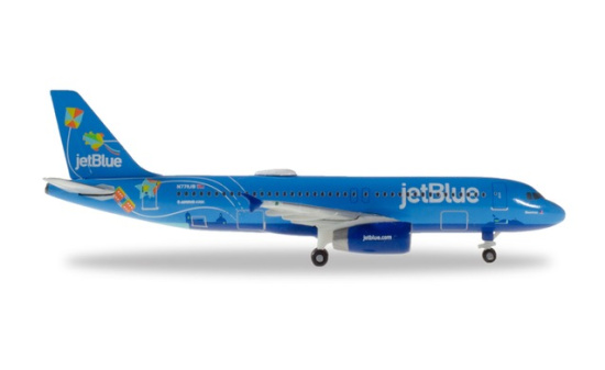 Herpa 533096 JetBlue Airbus A320 N779JB 