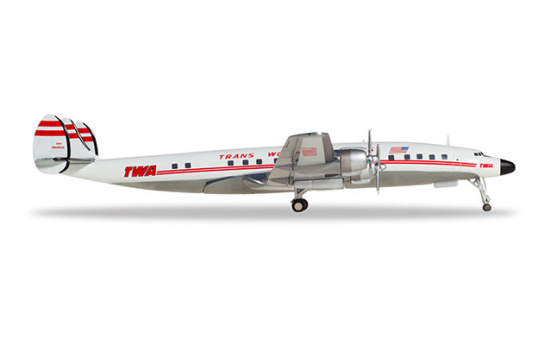 Herpa 558372-001 TWA - Trans World Airlines Lockheed L-1649A Jetstream 1:200