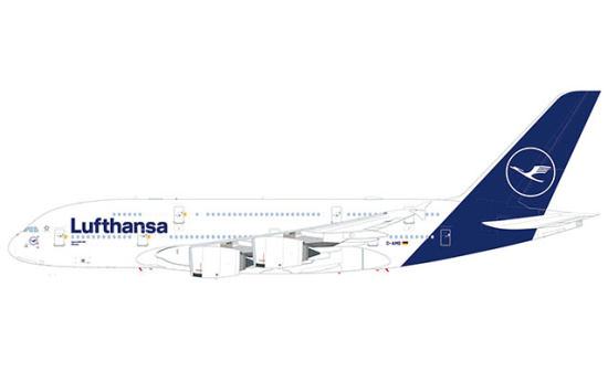 Herpa 559645 Lufthansa Airbus A380 - Vorbestellung 1:200