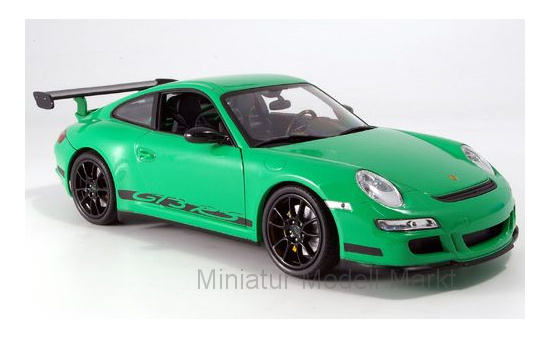 Welly WEL18015green Porsche 911 (997),GTR3 RS - grün 1:18