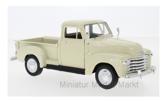 Welly 22087-CREAM Chevrolet 3100 Pick Up, beige, 1953 1:24