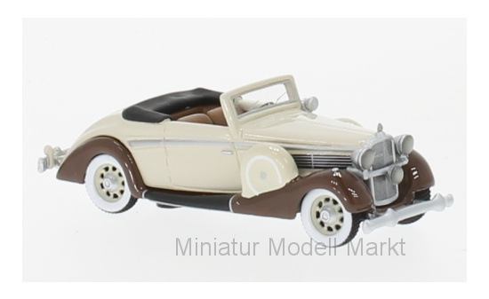 BoS-Models 87591 Maybach SW 38 Cabriolet Spohn, beige/braun, 1937 1:87