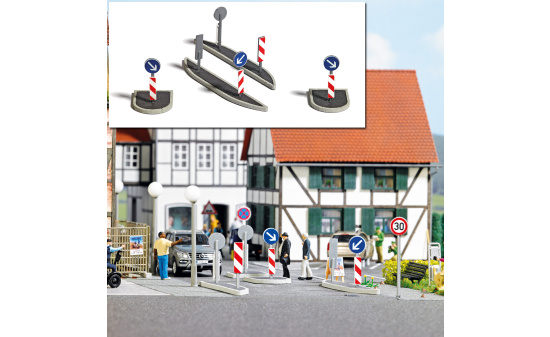 Busch 1111 Verkehrsinseln - Vorbestellung 1:87