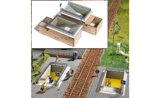 Busch 1465 Fußgängerunterführung - Vorbestellung 1:87