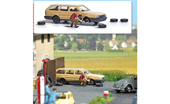 Busch 7822 A-Set: Radwechsel - Vorbestellung 1:87