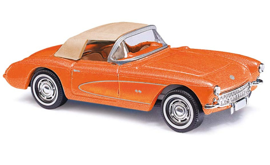 Busch 45428 Corvette Cabrio orange        - Vorbestellung 