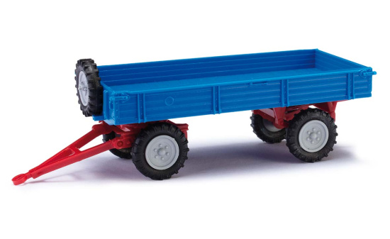 Busch 210010224 Anhänger T4 blau/roter Rahmen - Vorbestellung 