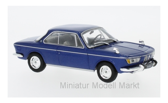 WhiteBox 120 BMW 2000 CS, metallic-blau, 1966 1:43