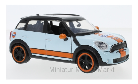 Motormax MOM79653 Mini Cooper S Countryman - Gulf - Vorbestellung 1:24