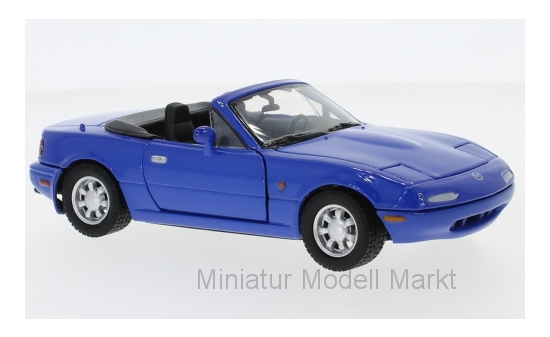 Motormax 73262BLUE Mazda MX-5 Miata, blau 1:24