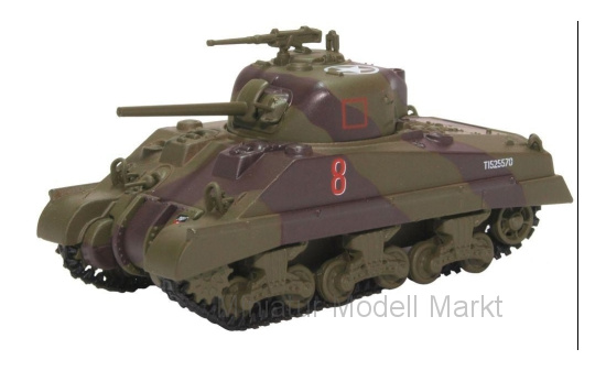 Oxford 76SM003 Military Sherman Tank MKIII, 18 Arm.Reg -4th Nz Arm.Brg.Italy, 1944 1:76