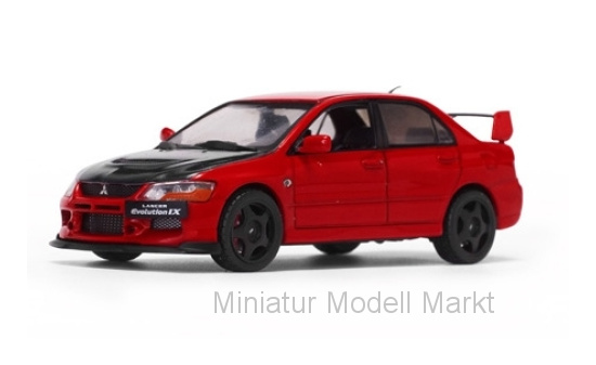 Vitesse 29370 Mitsubishi Lancer Evolution IX, rot/schwarz 1:43