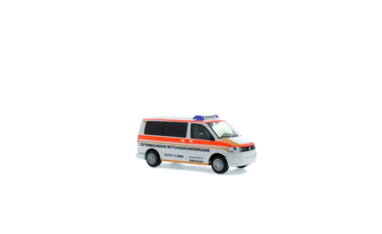 Rietze 53441 Volkswagen T5 ´10 Österr. Rettungshundebrigade Oberösterreich (AT), 1:87 1:87