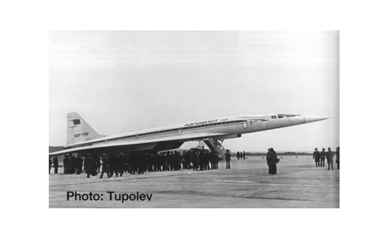 Herpa 533324 Aeroflot Tupolev TU-144S - Vorbestellung 1:500