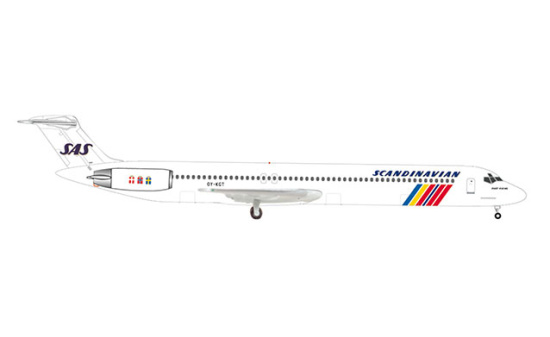 Herpa 533355 SAS Scandinavian Airlines McDonnell Douglas MD-82 