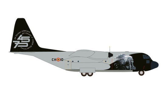 Herpa 533379 Belgian Air Component Lockheed C-130H Hercules 1:500