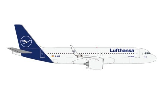 Herpa 533386 Lufthansa Airbus A320neo - new colors 