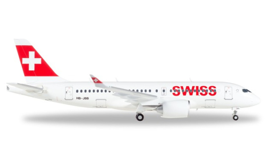 Herpa 558471-001 Swiss International Air Lines Airbus A220-100 