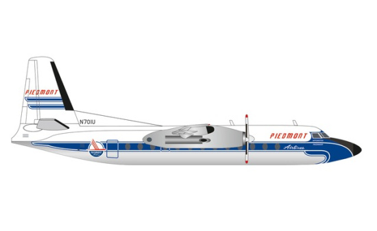 Herpa 559836 Piedmont Airlines Fairchild FH-227 
