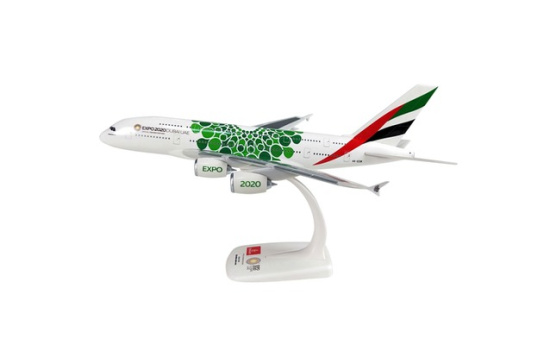 Herpa 612364 Emirates Airbus A380 Expo 2020 