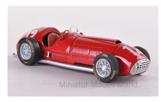 Brumm R191B-UPD19 Ferrari 375, No.12, Formel 1, GP Großbritannien, J.F.Gonzales, 1951 1:43