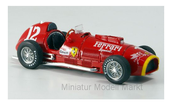 Brumm R126 Ferrari 375, No.12, Indianapolis, A.Ascari, 1952 1:43