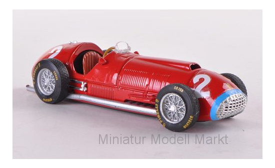 Brumm R191-UPD19 Ferrari 375, No.2, Formel 1, GP Italien, A.Ascari, 1951 1:43