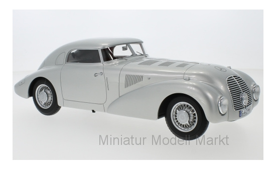BoS-Models 387 Mercedes 540 K (W29) Stromlinienwagen, silber, 1938 1:18