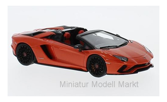 Look Smart LS482F Lamborghini Aventador S Roadster, metallic-orange 1:43