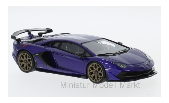 Look Smart LS489C Lamborghini Aventador SVJ, metallic-violett 1:43