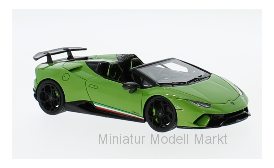 Look Smart LS481D Lamborghini Huracan Performante Spyder, metallic-hellgrün 1:43