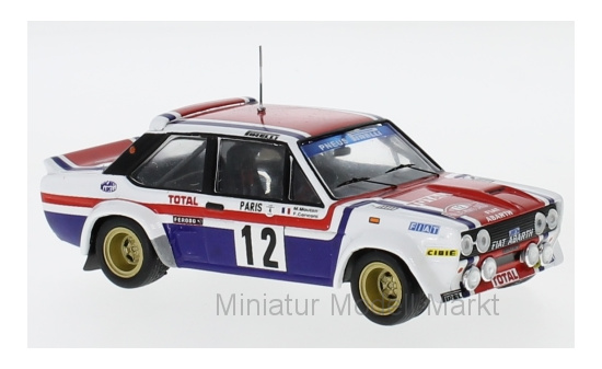 IXO RAC052 Fiat 131 Abarth, No.12, Rallye WM, Rallye Monte Carlo, M.Mouton/F.Conconi, 1979 1:43