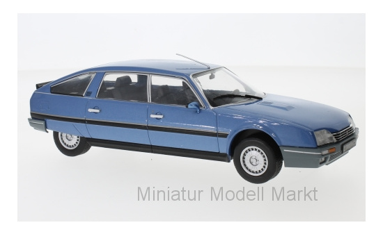 WhiteBox 124027 Citroen CX 2500 Prestige Phase 2, metallic-blau, 1986 1:24