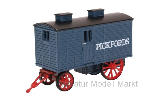 Oxford 76LW002 Wohnanhänger Living Wagon, Pickfords 1:76