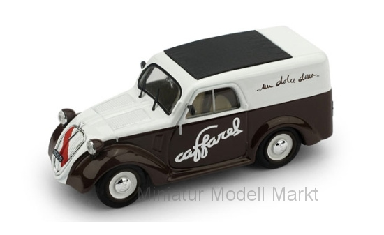 Brumm R594 Fiat 500B Furgone, Caffarel Chocolate, 1950 1:43