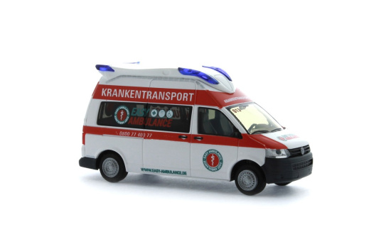 Rietze 53628 Ambulanz Mobile Hornis Blue Easy Ambulance, 1:87 1:87