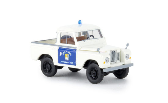 Brekina 13865 Land Rover 88 Hardtop, Police Local 1:87