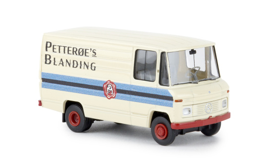 Brekina 36844 Mercedes L 406 D Kasten Petteroe´s Blanding,  1:87